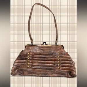 Brown y2k Leather Handbag